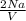 \frac{2Na}{V}