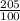 \frac{205}{100}