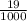 \frac{19}{1000}