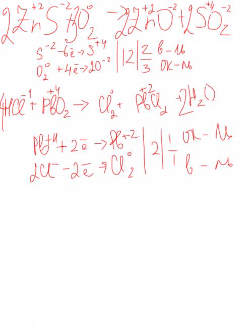 Методом электронного подберите коэффициент в схемах окислительно-восстановительных реакций: 1) zns+o