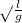 \sqrt{} \frac{l}{g}