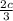 \frac{2c}{3}