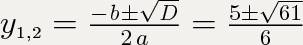 Решить уравнения подробнее: 1)3y^2-5y-3=0 2)4y^2-7y+1=0