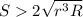 S2\sqrt{r^3R}