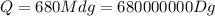 Q=680Mdg=680000000Dg