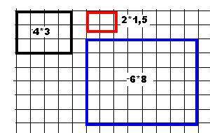 Начертите какой нибудь прямоугольник, отношение длин сторон которого равно 4: 3 , можно побыстрей и
