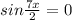 sin \frac{7x}{2}=0