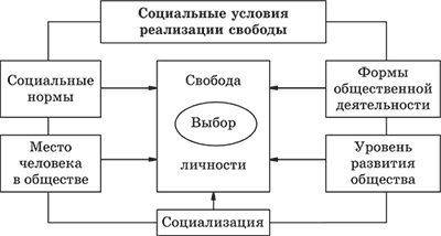 Объясните какова связь понятий свобода выбор ответственность подробнее