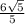 \frac{ 6\sqrt{5} }{5}