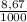 \frac{8,67}{1000}