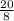 \frac{20}{8}