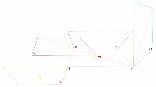 1. начертите трапецию авсd так, чтобы все её стороны были разными по длине. постройте её образ: а) п