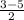 \frac{3-5}{2}