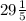 29\frac{1}{5}