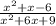 \frac{x^{2}+x-6 }{x^{2}+6x+9 }