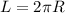 L=2 \pi R