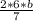 \frac{2*6*b}{7}