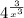 4^{ \frac{3}{x^3} }