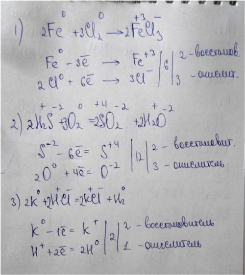 Вуравнениях реакции расставьте коэффициенты методом электронного реакции укажите процессы окисления