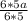 \frac{6*5a}{6*5}