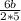 \frac{6b}{2*5}