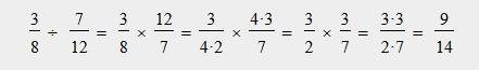Вычислите 3/8: 7/12 + три целых одна седьма • 3/11