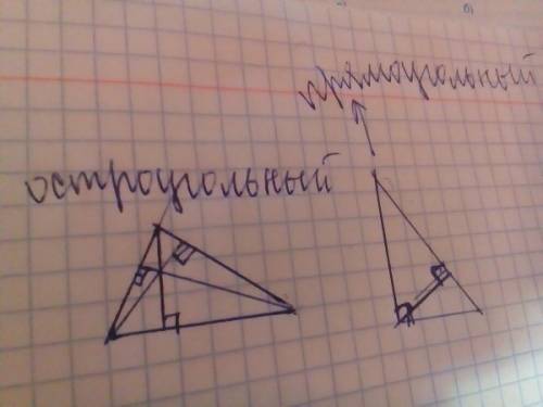 Буду ! дан треугольник постройте его высоты(наглядно)