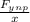 \frac{F_{ynp}}{x}