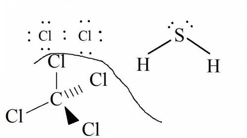 Составьте электронные схемы строения молекул cl2, h2s, ccl4. укажите тип связи в каждом соединении.