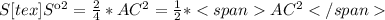 S[tex]Sкв= \frac{2}{4} * AC^{2} = \frac{1}{2} *AC^{2}