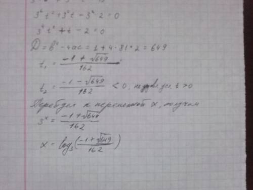 9^(x+3)+3^(x+2)=18 решите ) показательное уравнение! ё