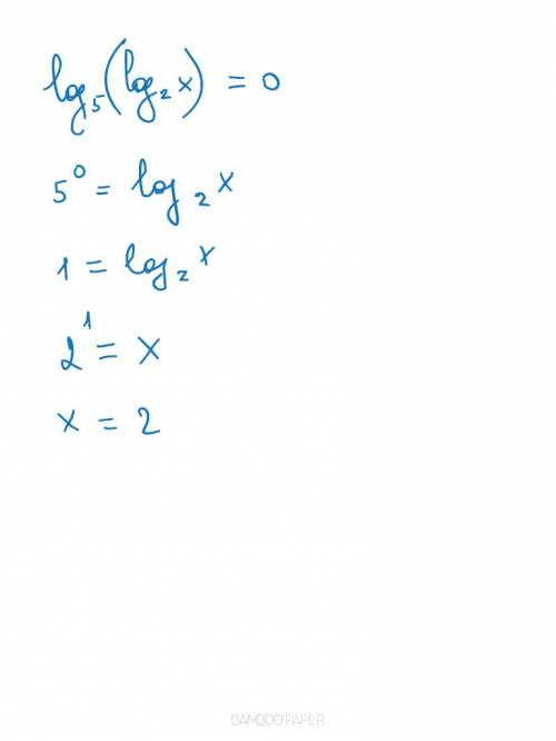 Еще 2 уравнения есть: log3(log4x)=0 b log5(log2x)=0 akoryagina