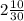 2 \frac{10}{30}