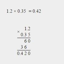 34 ! сделайте в столбик 11,7: 0,6+1,2*0,35