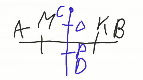 Начертите луч cd, прямую ab и отрезки mk и op так,чтобы отрезок mk лежал на на прямой ab ,отрезок op