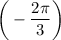 \bigg(-\dfrac {2\pi}3\bigg)