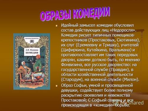 Какой характер взаимоотношений в доме простаковых фонвизин недоросль