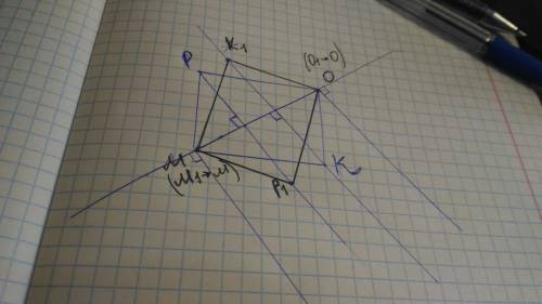 Начертите прямоугольник mpok. постройте фигуру, симетричную ему относительно прямой om