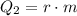 Q_2=r\cdot m