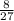 \frac{8}{27}