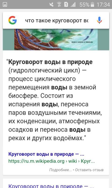 Що таке кругообіг води в природі, як і завдякичому він відбувається?