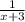 \frac1{x+3}