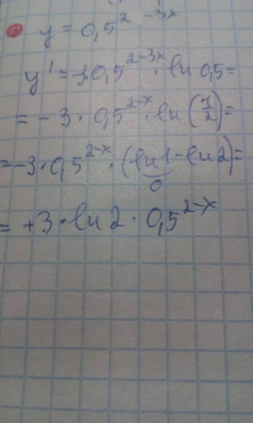 Найти производную функции: f(x)=3^4x+2.