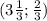 (3 \frac{1}{3}; \frac{2}{3})