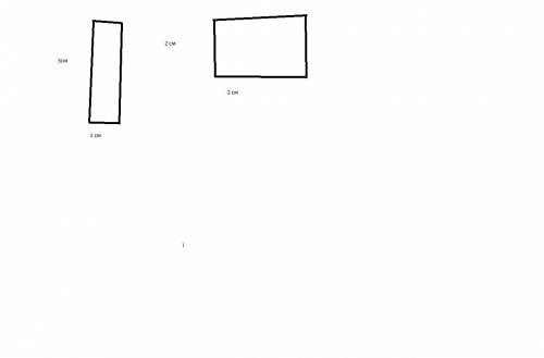 Изобрази любые фигуры, площади которых равны 5 см² и 8 см².