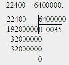 Реши столбиком: 27,200 : 320 17,920 : 280 22,400 : 640 16,720 : 440 132,500 : 5300 252,000 : 7200