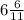 6 \frac{6}{11}