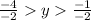 \frac{-4}{-2}y\frac{-1}{-2}