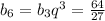 b_6=b_3q^3={64\over27}