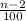 \frac{n-2}{100}